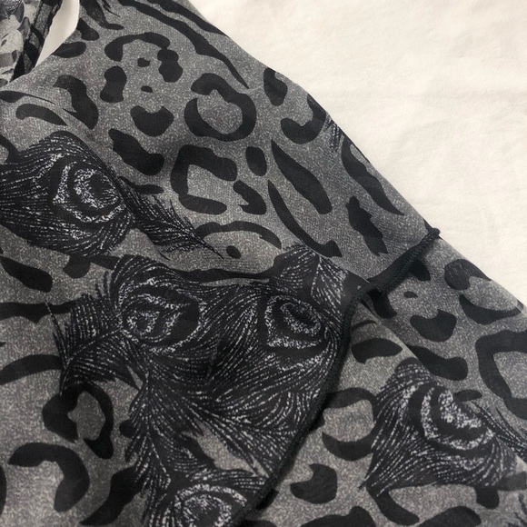 Charlotte Russe Chiffon Ruffle Tank Top - Picture 2 of 4